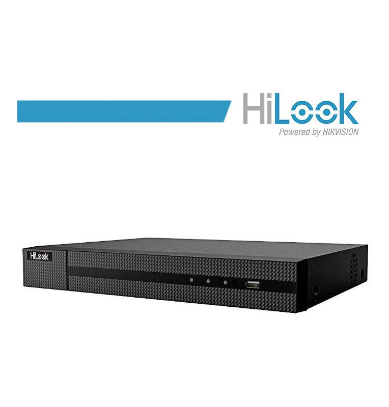 NVR Hilook 4 canali Full HD 4 porte POE 40/60 Mbps