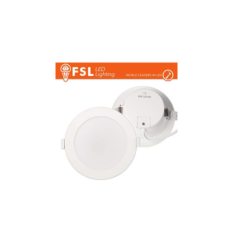 Faretto da incasso 7w 3white 220-240V, FORO:Φ7.5-8.5cm