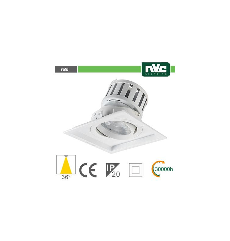 Incasso Multi lampada - 24w(1x24w) 3000k 2140lm 36° PF95