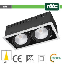 Incasso Multi lampada - 48w(2x24w) 3000k 3500lm24° CRI90