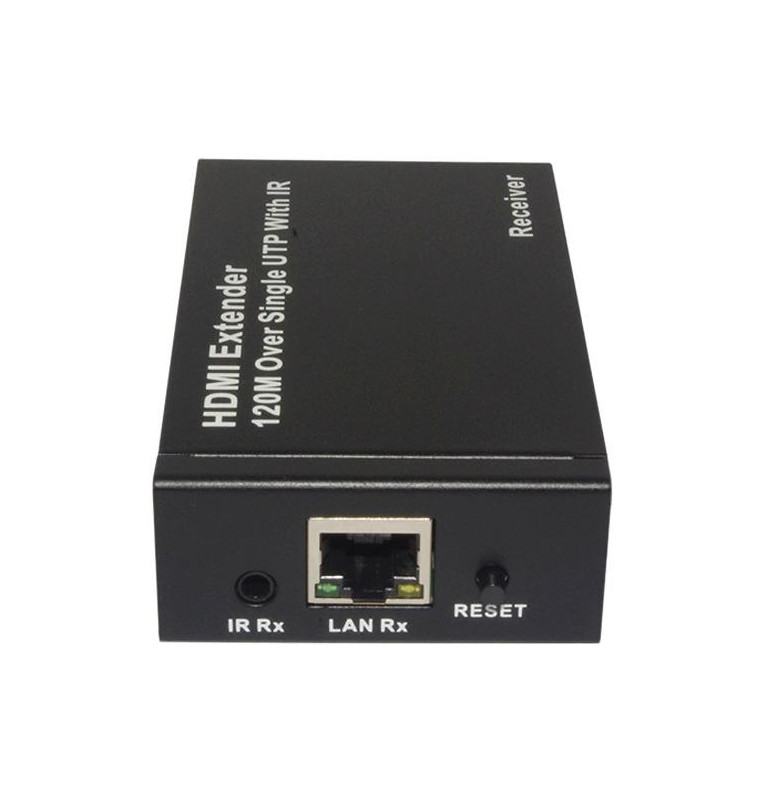 RX Extender HDMI over TCP/IP, abbinato a PET120R, 120MT 