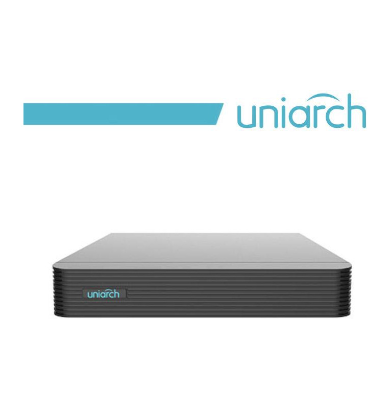 NVR Uniarch 16 Canali 8 Megapixel, senza Poe, Serie E2