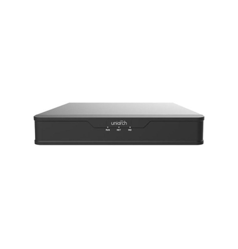 NVR Uniarch 8 Canali 8 Megapixel, 8 Porte PoE, 2 Slot SATA