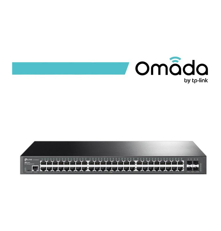 Omada Switch Managed L2+ con 48 Porte Gigabit e 4 Slot SFP+