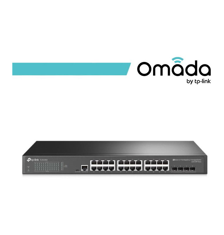 Omada Switch L2 Managed 24 Porte Gigabit 4 Slot SFP