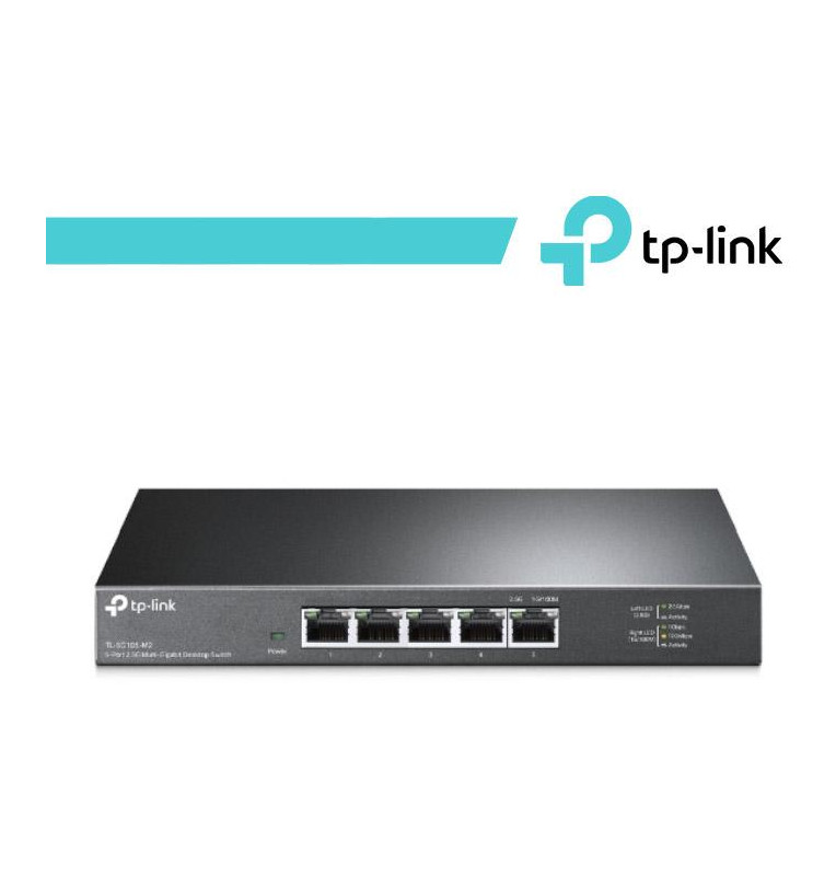 TP-Link Switch Desktop 5 Porte 2.5G - TL-SG105-M2