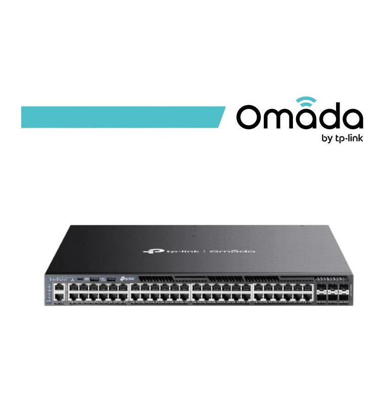 Omada Switch Managed L3 Stackable con 48 Porte Gigabit PoE+ 