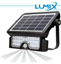 Faretto solare LED senza fili 500lm - con sensori