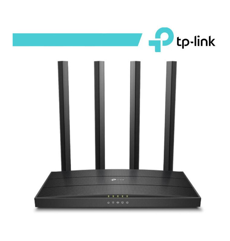 TP-Link Router Gigabit AC1200 Wireless MU-MIMO - Archer A6