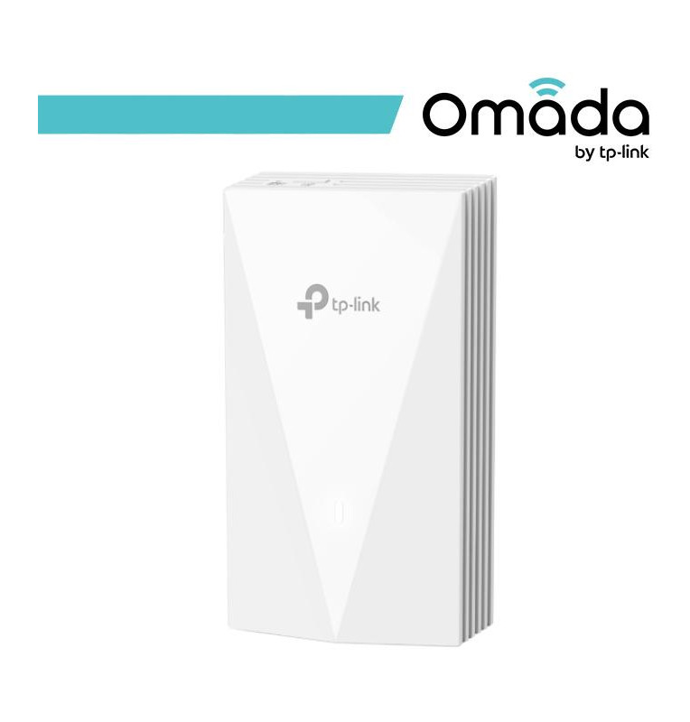 Omada Access Point Wall-Plate Wi-Fi 6 AX3000 - EAP655-Wall