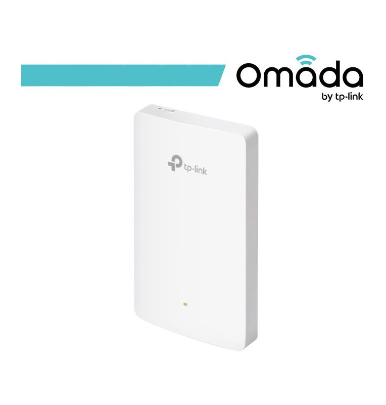 Omada Access Point Wall Plate WiFi 6 AX1800 - EAP615-Wall