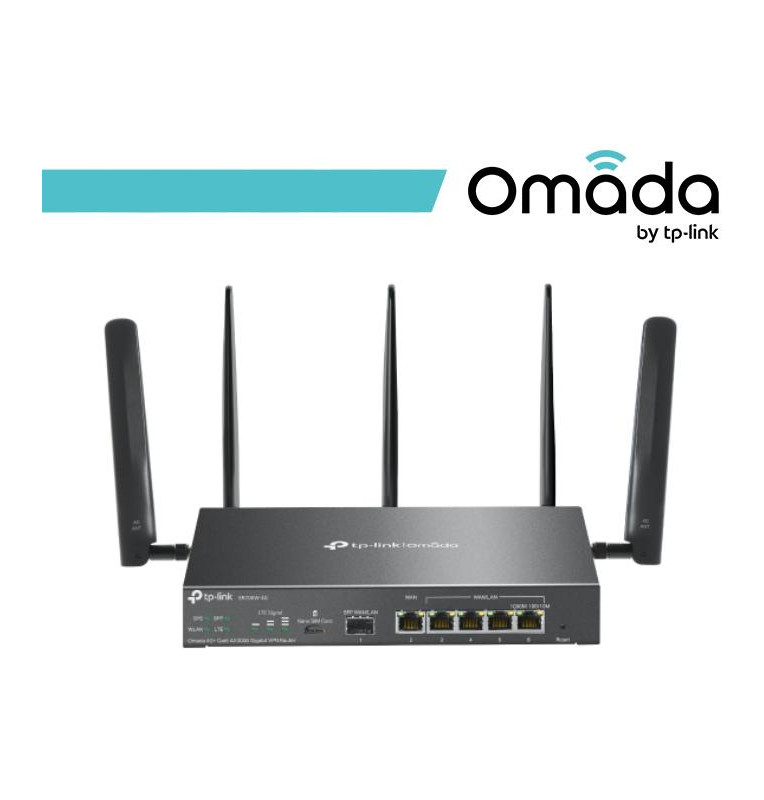 Omada Router VPN Gigabit AX3000 4G+ Cat6 - ER706W-4G