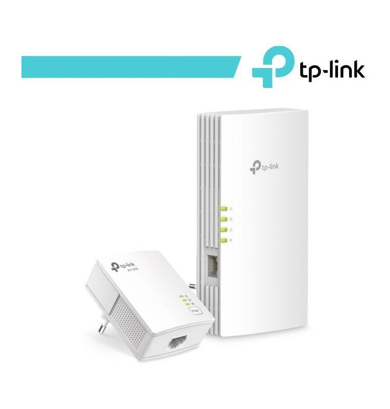 TP-Link Kit Powerline AV1000 Gigabit + Wi-Fi 6 AX1500 - TL-WPA7817 KIT