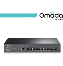 Omada Switch Managed L2+ con 8 Porte Gigabit e 2 Slot SFP - SG3210